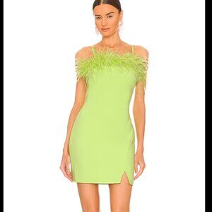 NWT Likely Revolve Green Katy Mini Dress Size 6